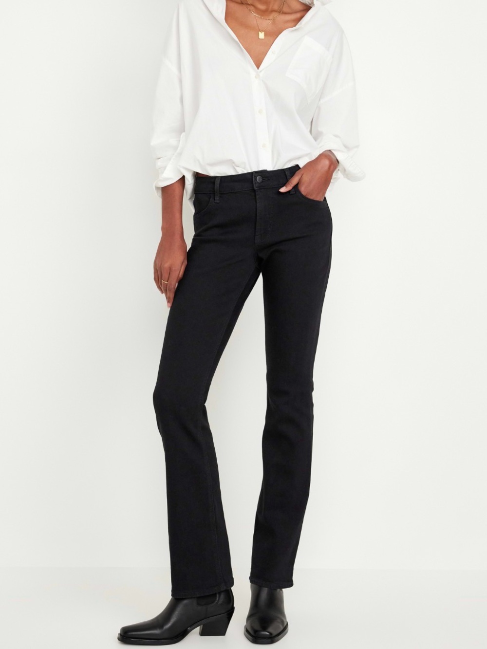 Old Navy Black Bootcut Jeans
